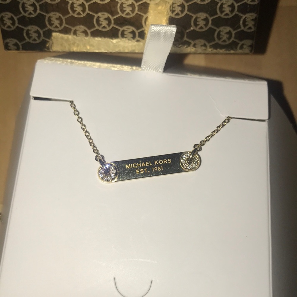 Michael Kors pendant necklace